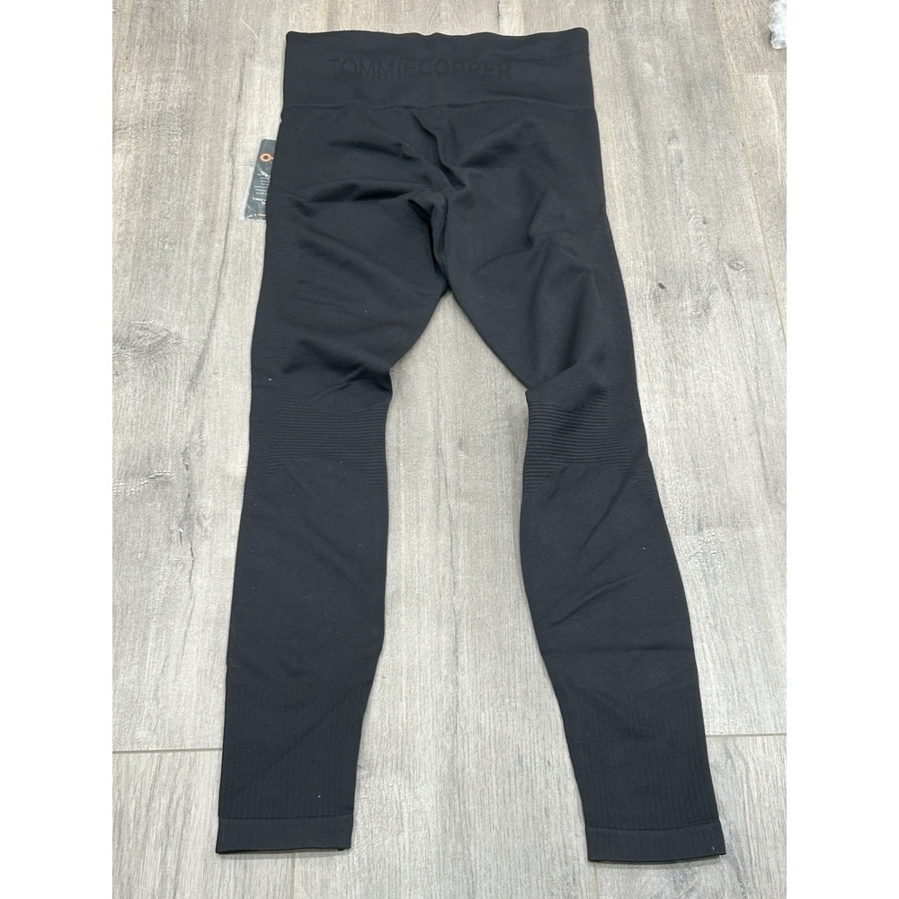 Tommie Copper Women's Seamless Compression Leggings Black Size L NWT - Picture 8 of 14